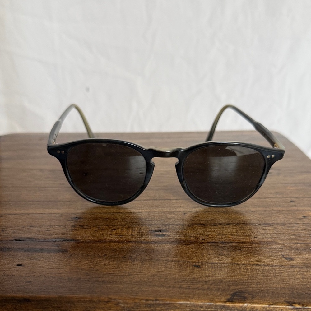 Garrett Leight Hampton BA 4622 Black Sunglasses Classic GLCO